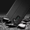 Dux Ducis Hivo odinis dėklas su atvartu Samsung Galaxy S22+ (S22 Plus) juodas