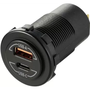VOLTCRAFT Power-Delivery USB įmontuotas lizdas transporto priemonei 60W (VC-14336670)