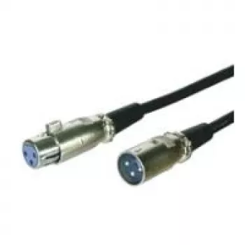 Microconnect XLRMF6 garso kabelis 6 m XLR (3 kontaktų) Juoda