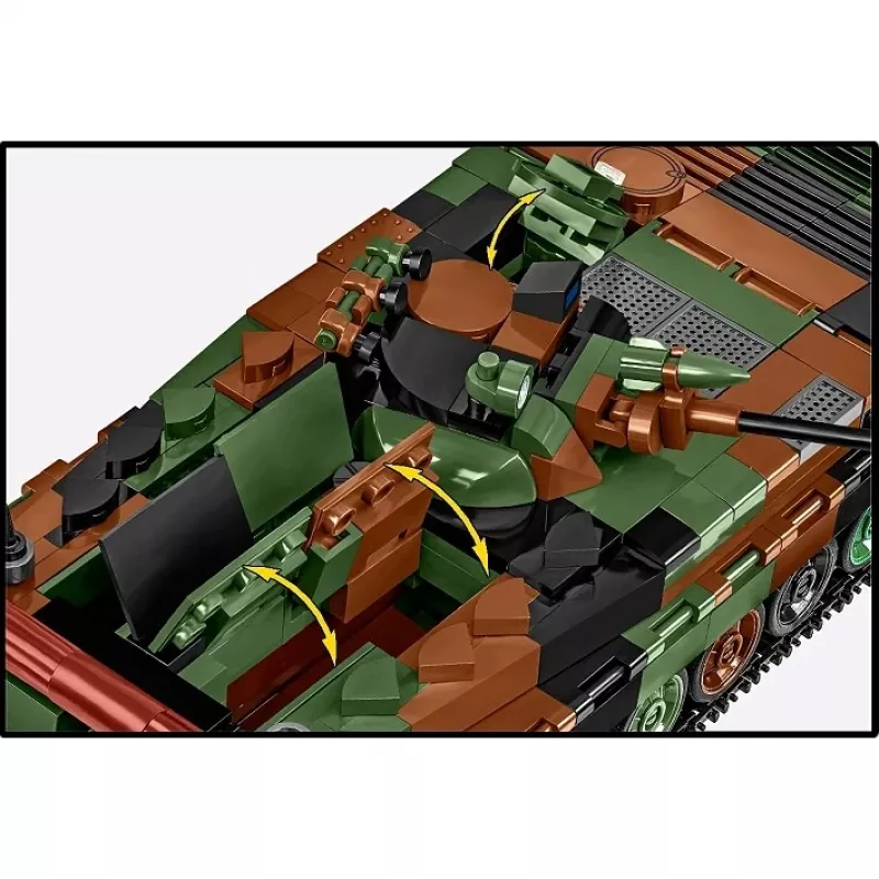Konstruktorių rinkinys Cobi Armed Forces BWP-1 2630 – Lenkijos/Ukrainos amfibinis pėstininkų kovos mašinos modelis