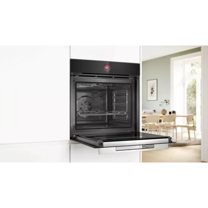 Bosch Serie 8 HBG7722B1 orkaitė 71 L 3600 W juoda