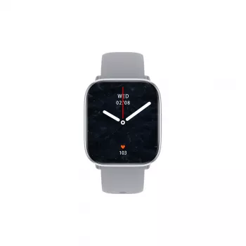 myPhone Watch Pastel 4.45 cm (1.75 inch) AMOLED 40 mm Skaitmeninis 390 x 450 pikselių Liečiamasis ekranas Sidabrinis
