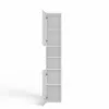 Topeshop S30 balta vonios spintelė Balta