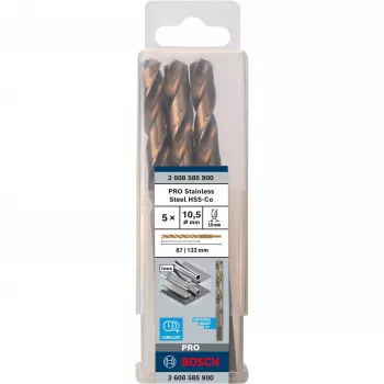Gręžtų komplektas Bosch HSS Cobalt 2608585900 5 vnt.