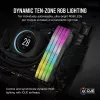 CORSAIR VENGEANCE RGB 32GB 2x16GB DDR5 6000MT/s DIMM Unbuffered 36-44-44-96 Std PMIC AMD EXPO Grey Heatspreader Black PCB 1.4V