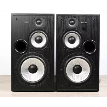 Garsiakalbiai Edifier R2750DB 136 W – 2.0 stereo, Bluetooth, RCA, optinis, juodi, 17,44 kg