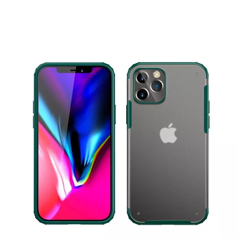 Apsauginis dėklas Devia iPhone 12 Pro Max, žalias