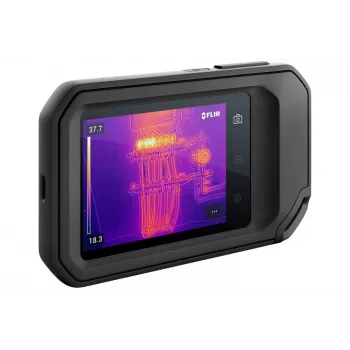 Termovizijos kamera FLIR C-5 juoda su įmontuotu ekranu 160x120 pikselių