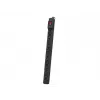 ARMAC MULTI M12/10A 19 colių vertikalus maitinimo skirstytuvas 12x230V, 3 m laidas, juodas