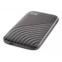 Išorinis SSD | WESTERN DIGITAL | My Passport | 1TB | USB-C | Rašymo greitis 1000 MB/s | Skaitymo greitis 1050 MB/s | WDBAGF0010BGY-WESN