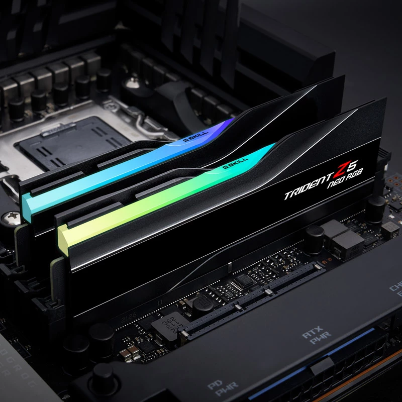 G.Skill Trident Z5 Neo EXPO RGB 32GB (2x16GB) DDR5 PC5-48000C30 6000MHz dviejų kanalų rinkinys