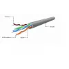 Gembird UPC-5004E-L/100 tinklo kabelis pilkas 100 m Cat5e U/UTP