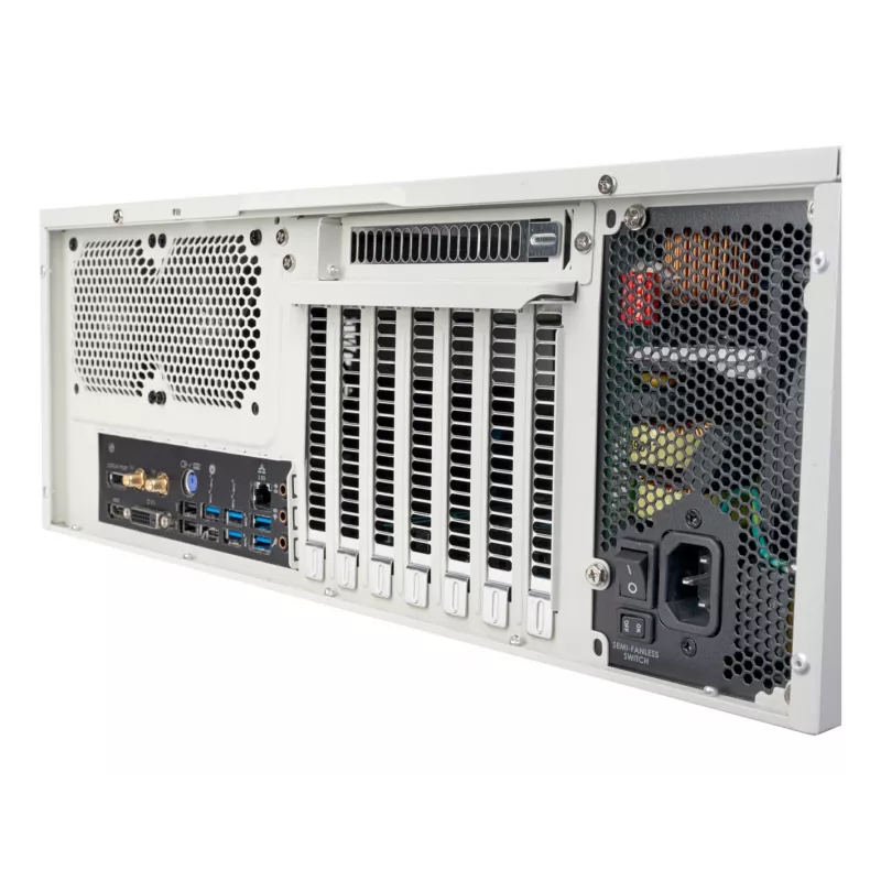 Kompiuterio korpusas Silverstone SST-FLP01W HTPC baltas
