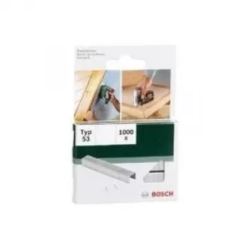 Sąvaržėlės Bosch Fine Wire Type 53 1 cm kojelės ilgis
