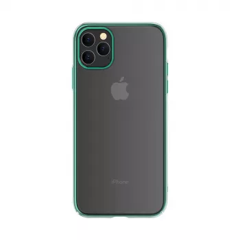 Apsauginis telefono dėklas Devia Glimmer serija, skirtas iPhone 11 Pro Max, žalias