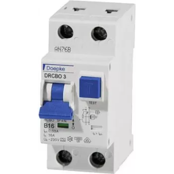 DOEPKE DRCBO 3 B16/0,0 DRCBO3B16/0,03/1N-A FI/LS kombinuotas automatinis jungiklis