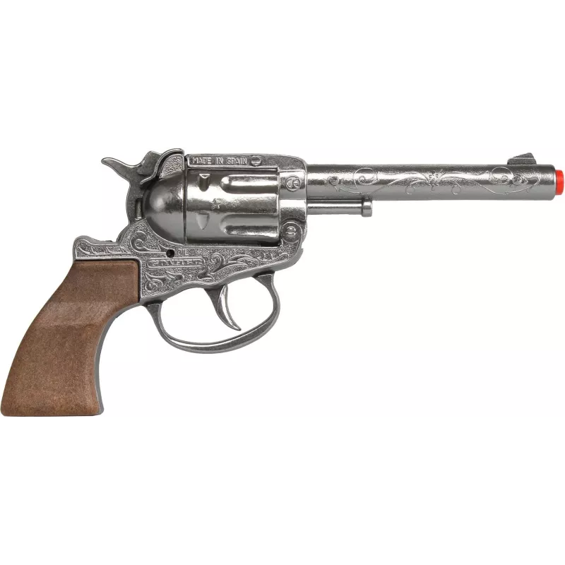 Metalinis žaislinis revolveris Gonher 8 šūvių modelis 239842