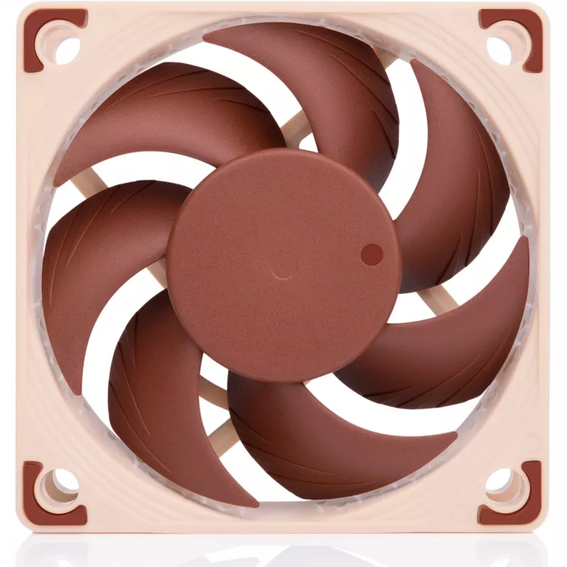 Korpuso ventiliatorius Noctua NF-A6x15 PWM 60 mm, PWM valdymas, mažo triukšmo konstrukcija
