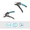 Genėjimo žirklės GARDENA PremiumCut 12240-20 priekalas sausai medienai, pilka/turquoise