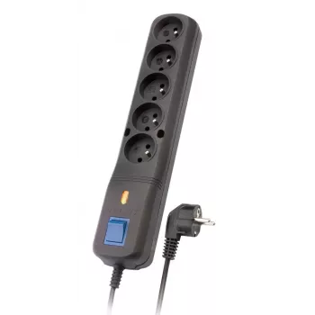 Lestar 5w Lv-530wa apsauginis filtras nuo viršįtampių, 2,5 m, juodas Lv-530w G-a K. Cz 2,5m