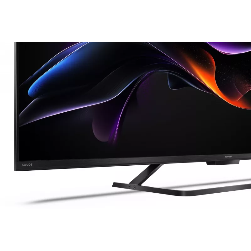 Sharp 55HR7265E 55 colių 4K UHD LED Smart TV su Google TV, juodos spalvos, energijos klasė F