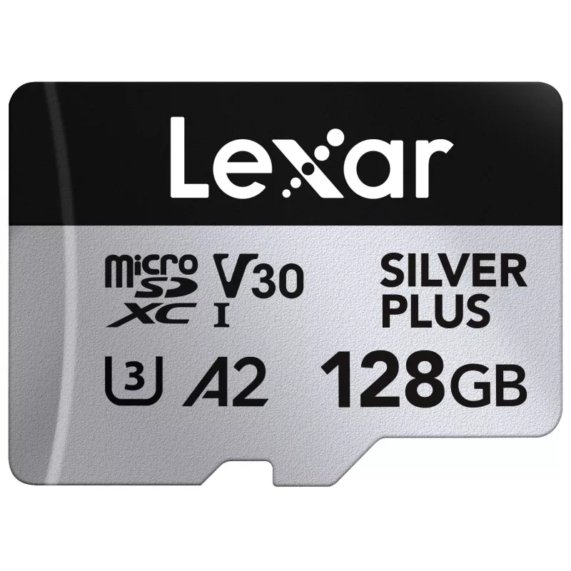 Lexar 128GB UHS-I MicroSDXC Professional SILVER PLUS