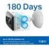 Belaidė lauko stebėjimo kamera su baterija TP-LINK Tapo C400 — 1080p, naktinis matymas, dvipusis garsas, judesio detektorius, IP65