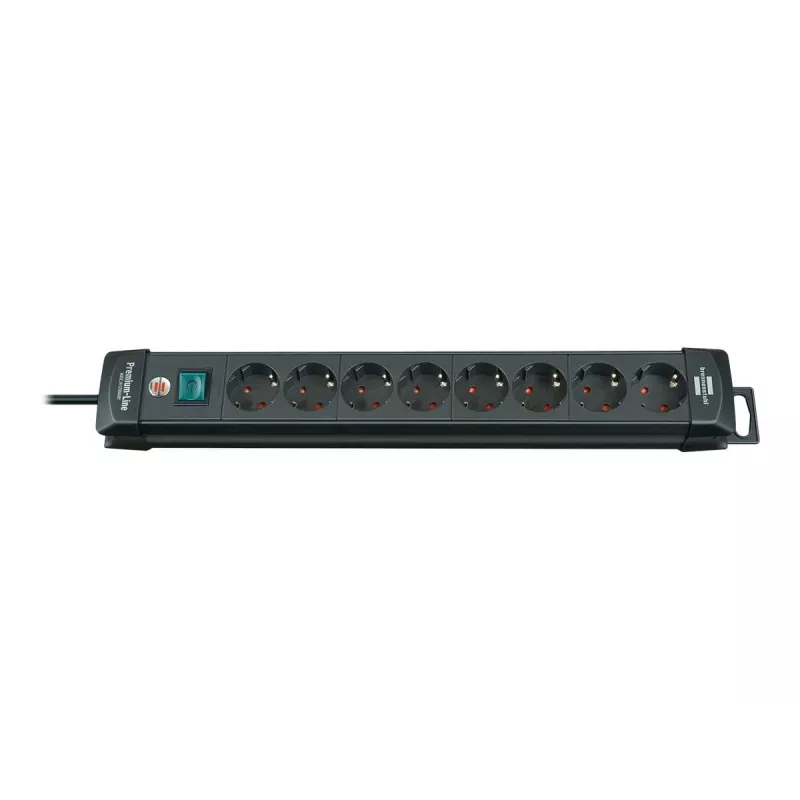 Ilgintuvas Brennenstuhl BN-1951180100, 8 lizdai, 3 m, juodas