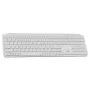 Keychron B6P-K8 klaviatūra, pilno dydžio, USB, RF belaidė, Bluetooth, dramblio kaulo spalva