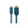 Mini-HDMI+Adapter laidas su Ethernet (HDMI A / HDMI Mini C) - 2,0 m didelės spartos adapteris HDMI į Mini-HDMI