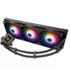 CPU aušintuvas Thermalright Frozen Warframe 420 BLACK ARGB – 140 mm ARGB ventiliatoriai, 420 mm radiatorius