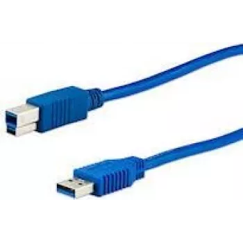 USB laidas e+p CC 302 USB 3.2 Gen 1 1,5 m USB A USB B mėlynas