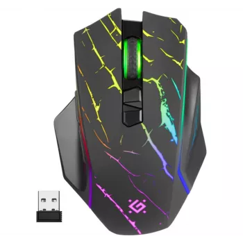 Bevielė žaidimų pelė DEFENDER URAN GM-503 Optic RF RGB 3200dpi 8P