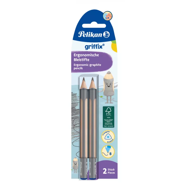 Pieštukas grafitinis Pelikan 817028 B 2 vnt.