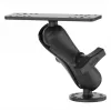 RAM Mounts jūrinis elektronikos laikiklis RAM-111U, aliuminis, juodas
