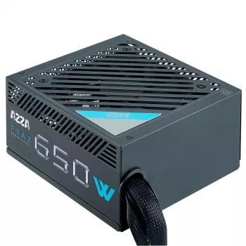 AZZA maitinimo blokas 650W PSAZ 120mm juodas (80+ Bronze) mažmeninė