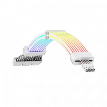 Gamemax 12VHPWR CABLE-BK modulinis kabelis | Baltas