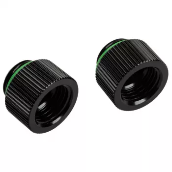 Jungtis BitsPower Touchaqua — žalvarinė, juodos spalvos apdaila, 10 mm plotis