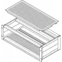 Schroff Uždaromoji Plokštė 84HP 235D 160/220D (21500037)