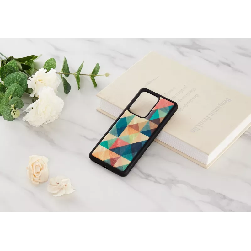 Apsauginis dėklas iKins Samsung Galaxy S20 Ultra, mozaikinis juodas