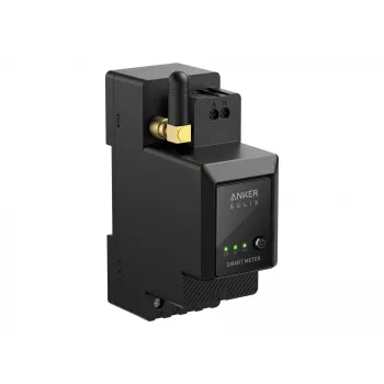Anker SOLIX Smart Meter A17X7311 išmanusis elektros skaitiklis, skirtas Solarbank 2, juodas