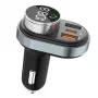 Laisvų rankų rinkinys Awei C-843 Bluetooth 5.0 su FM siųstuvu, USB ir USB-C jungtimis