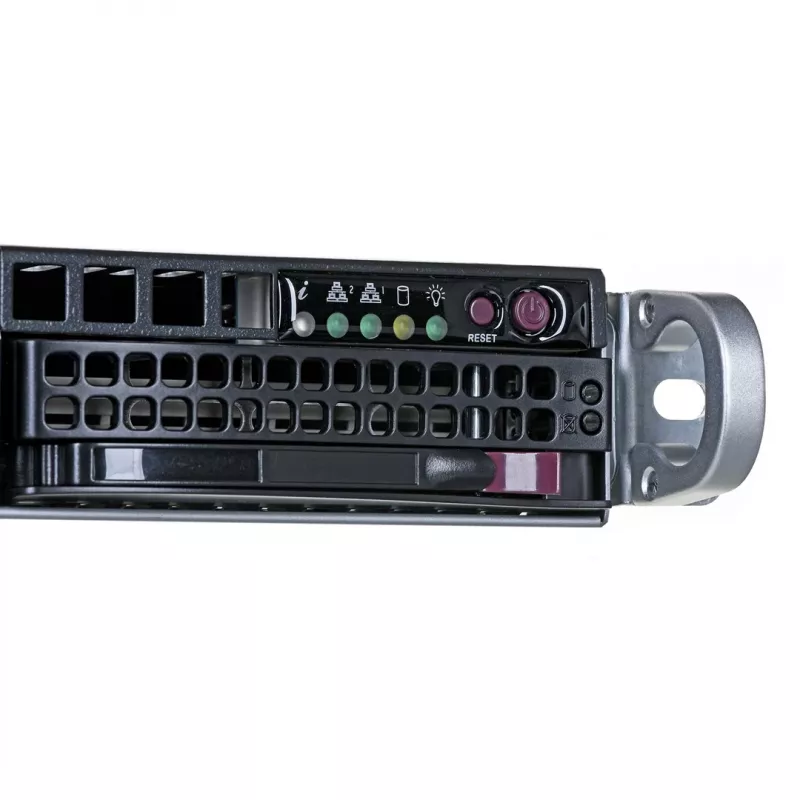 Serverio korpusas Supermicro CSE813MFTQC-R407CB 1U, 4x kietojo disko lizdai