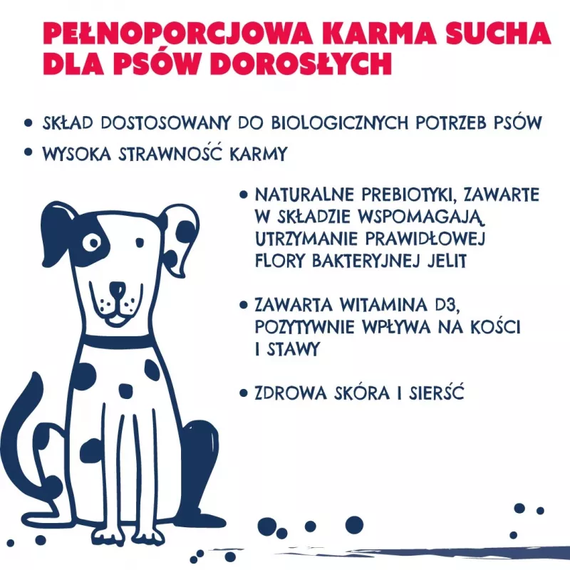 TEO Rich in beef - sausas šunų ėdalas - 9 kg