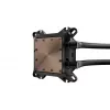 Skysčio aušintuvas ENDORFY Navis F360 ARGB Juodas – 360 mm radiatorius, 3x 120×25 mm ventiliatoriai, 250–1800 RPM, siurblys 1600–2600 RPM, LGA 1700/AM5/AM4