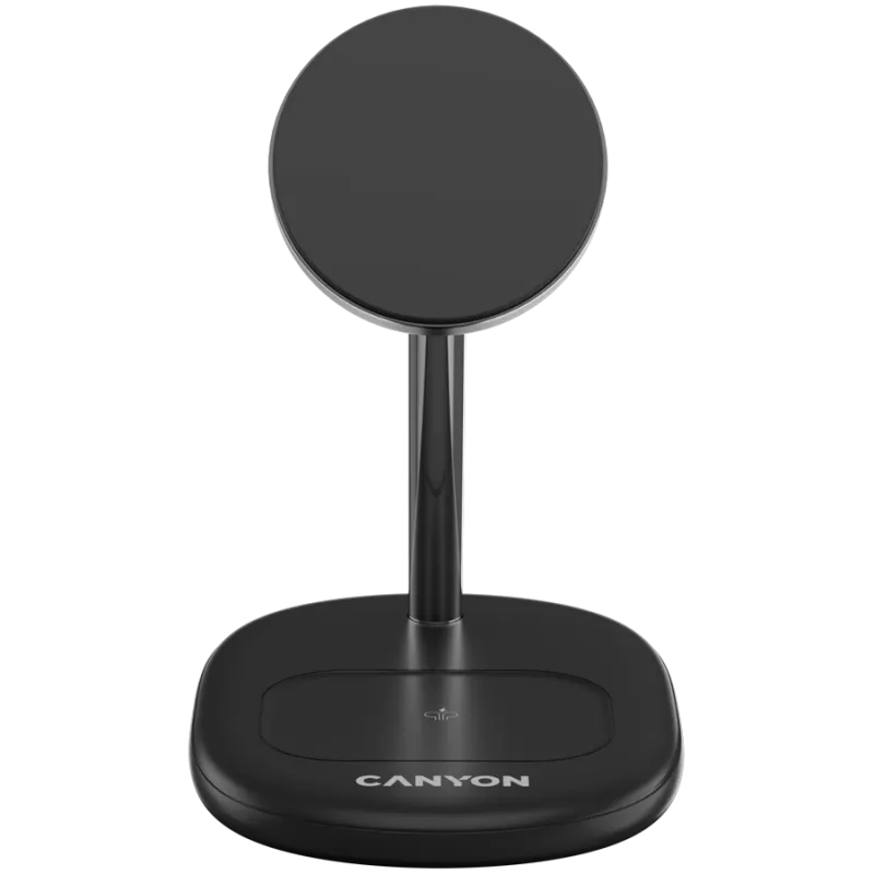 Canyon On Power 205 - 2in1 - belaidė įkrovimo stotelė dviems įrenginiams vienu metu - juoda