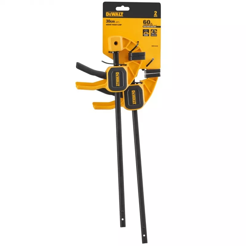 DeWalt DWHT0-83158 spaustuvai, 2 vnt., metaliniai dirbtuvių spaustuvai
