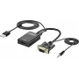 SpeaKa Professional AV keitiklis SP-12111624 [VGA lizdas - HDMI] 1920 x 1080 pikselių (SP-12111624)