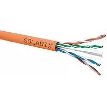 SUSUKTŲ PORŲ KABELIS SOLARIX CAT.6 U/UTP LSOHFR B2ca s1d1a1 ritė 500M