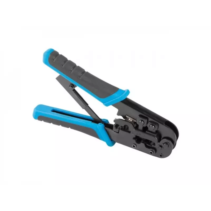 Krimpingo įrankis LANBERG NT-0201 RJ-45 jungtims, 180 mm, 315 g, juodas/mėlynas